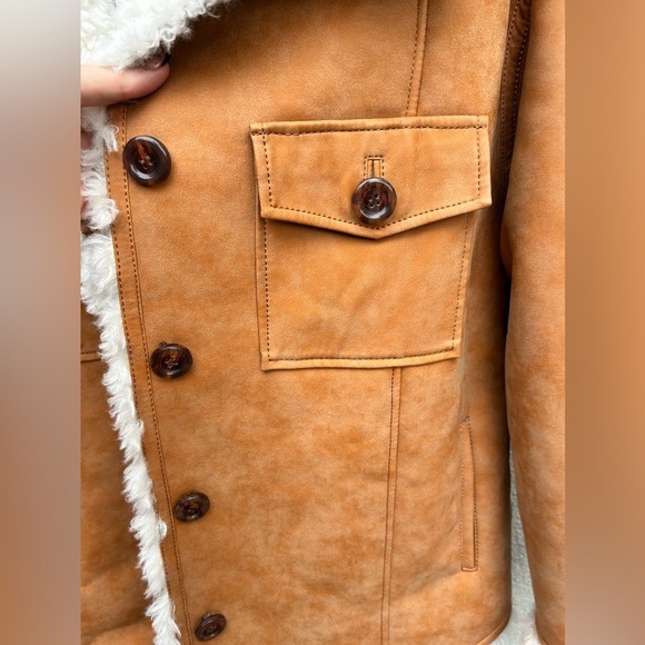 Eaves Beatrice Shacket in Brown NEW - Picture 6 of 13